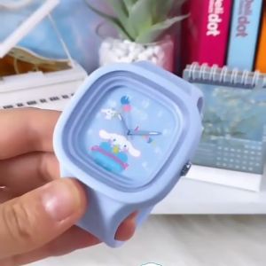 Jam Tangan Anak Sanrio Bahan Karet / Jam Tangan Sanrio Cinnamoroll Korumi Melody ZGO