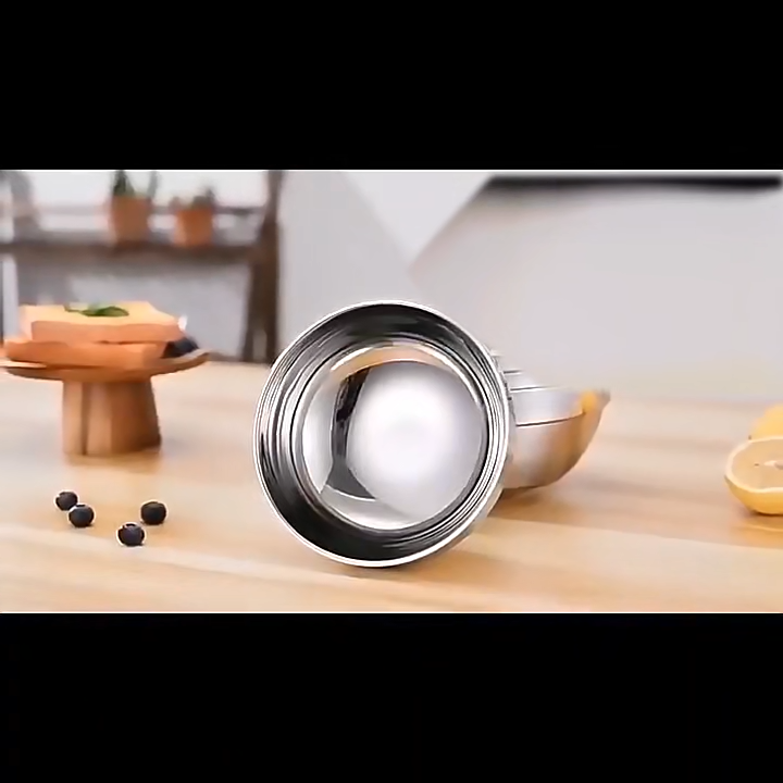 Korean 304 Stainless Steel Rice Bowls Double-layer Insulated Soup Bowls Snack Metal Bowl for Ice Cream Salad Noodles Sauces