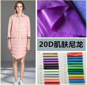 Lightweight Thin down Jacket Fabric Waterproof 20D Matte Nylon 400T Silk Spin Durable Cotton Clothing Multi-Flock Velvet