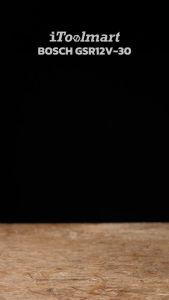 12V สว่านไฟฟ้า 3/8" (10mm) มอเตอร์บัสเลส BOSCH GSR 12V-30 รับประกัน 1ปี