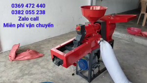 Máy xát gạo nghiền bột mini mới