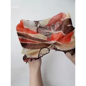 Khăn Choàng Cổ Viền Bèo Đính Ngọc Trai Nhân Tạo Siêu Bền Thời Trang Dự Tiệc