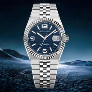 2025 New Fashion 37MM Specht & Söhne Mechanical Watches For Men Japan Miyota 8215 Movt Stainless Steel Watch Relogio Masculino