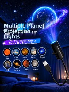 BOOMING LIGHTING | USB Starry Sky Projector Light Night Lamp