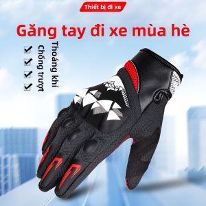 TDGO | Găng Tay Đi Mô Tô Chống Va Đập Chống Gió Thoáng Khí Cảm Ứng