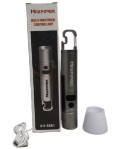 Senter Zoom In Out Led MX-8661 Super Terang Body Full Aluminium Alloy