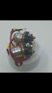 Gear Motor Starter Relay 12V/24V JD231A Starter Relay Truck Current Start Relay