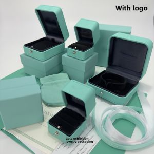 Classy T Home New Arrival Ring Box Smile Necklace Pendant Tiffany Couple Rings Double T Bracelet Bracelet Jewellery Box