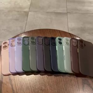 Ultra Thin PP Case For iPhone 17 16 15 14 13 12 11 Pro Max 16 15 Plus Matte Cover For iPhone 17 Air Slim Clear Shockproof Case