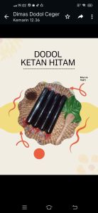 Dodol ketan hitam