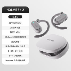 HOLME Fit2 Open-Design Hanging Ear Bluetooth 5.4 Running Sports Non-Bone Conduction 2024 New Model Wireless Earphones