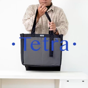 Wallts - Tetra Tas 2 Way Tote Bag Totebag Backpack Kerja Workbag Pria Wanita