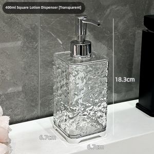 Luxury Bathroom Liquid Dispenser Pump Bottle