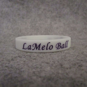 Lamelo Ball Honeycomb 2 Basketball Star Glow in the Dark Sports Bracelet Silicone Wristband for Couples Fan Gear Home Court