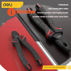Deli Multifunctional Diagonal Pliers: A Handy Tool for Electrical Work