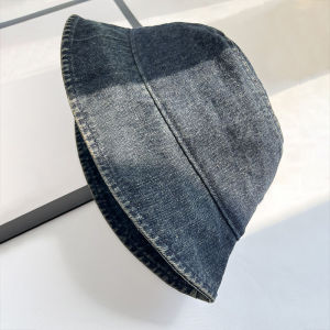 Sun Protection Large Head Bucket Hat Womens Denim Fisherman Cap Summer Popular Face Covering Hat Cotton Spring Autumn Suitable