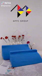 mppc หมอนรองขา ทรงสามเหลี่ยม มีซิป รุ่น R Shape Triangle Shape Leg Pillow  Bed Wedge Pillow (มีขนาดให้เลือก)