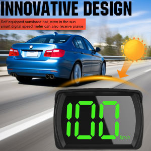 Free delivery [1-3 days delivery] Universal Car HUD Head Up Display Dual Chips Digital GPS Speedometer HD LCD Display Plug and Play for All Cars Buses Trucks