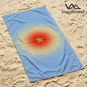 BILIBILI | Golden Star Aura Beach Towel Sand Free Quick Dry Absorbent Thin Compact Towels for Swimming Pool Camping Beach Accessories