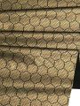 New 2025 Graphene Inner Black Gold down Jacket High End Thermal Insulation Clothing Fabric Anti-Down High Tech Geometric Pattern. 