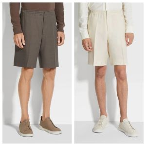 Geni Mens Casual Breathable Cotton Linen Shorts Spring Summer New Style Fashionable Versatile Comfortable Straight Leg Five-Quarter Length