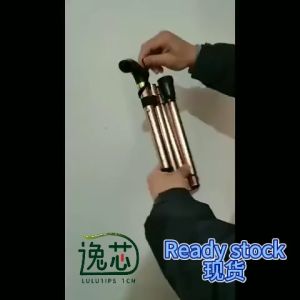 【LULUTIPS】Trekking poles Anti-slip fold crutch防滑折叠拐杖 Exercise Walking stick Adjustable Light Weight Hiking Moutaineering Boleh Lipat Tongkat RIngan Mendaki