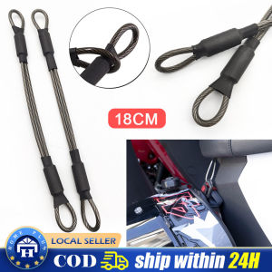【Local Delivery】 Anti-theft Reminder Rope Wire Rope Bicycle Helmet Lock Wire Bicycle Accessories Cycling Strong Steel Cable Lock MTB Road Bike Anti-theft Security Lock Rope ZJJ-Helmet-Anti-Theft-Rope