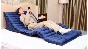 Airbed With Pump Single Air Bed Air Bed With Pump Air Mattress with Air Pump Automatic Roll-up Pad for the Elderly Artifact 气垫床