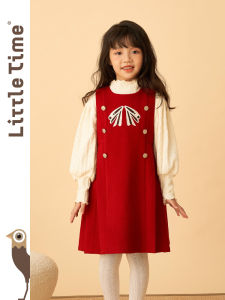 Children New Year Red Dress