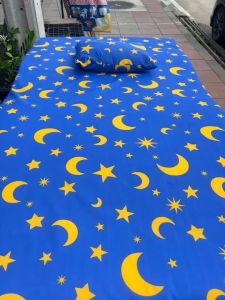 ที่นอน ที่นอนปิคนิค ขนาด 3.5 ฟุต หนา 4 นิ้ว กว้าว 107x195 cm แถมหมอน 1 ใบ(ใยสังเคราะห์ 1000 กรัม)