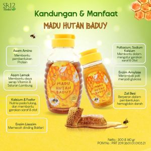 Madu Asli Hutan Baduy SR12 Meningkatkan Kesehatan dan Daya Tahan Tubuh