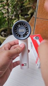 Kipas Angin Portable AOKI AF-201T - Kipas Angin Mini AOKI 3 Kecepatan USB Charging Baterai Tahan Lama Angin Kuat ~NOS