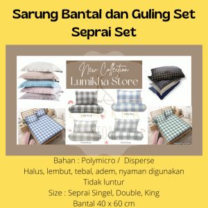Sarung Bantal Tidur Hello Kitty 40x60 cm