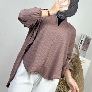 NINDA BLOUSE LADY CRUSH OVERSIZE WANITA / BAJU CEWEK / BLOUSE LUCU