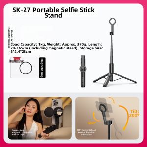 Ulanzi | Magnetic iPhone & Android Phone Stand Tripod Dual-use Mount