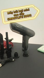 (MỚI) Máy hút bụi mini SMARTLIFE Suitu S0011 không dây lực hút 12000Pa (phiên bản 2024 PRO+ kèm hút bụi nệm)