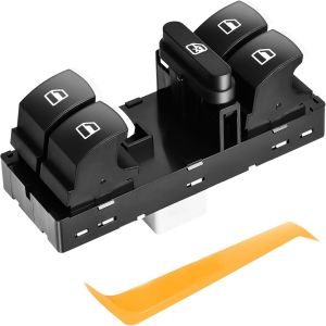 Master Power Window Switch Front Left Side 5ND959857 For Volkswagen VW Jetta Passat CC Golf Tiguan Touran 2005-2014 5K4959857