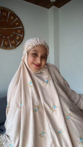 MUKENA WANITA BAHAN ADEM TERBARU MOTIF SAFIA BORDIR KATUN PREMIUM EXKLUSIVE