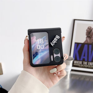 เคสหมีรุนแรงออปโป้ไฟนด์ N3ฝาพับได้เคสฝาพับ N2ป้องกันบานพับคลุมทั้งหมดเคสหนังบางปุ่มปรับระดับเสียงป้องกันกันกระแทกเคสโทรศัพท์หาก N2พลิก