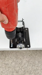 1pcs mata gerinda cutting bevel pemotong keramik botol kaca + adaptor dudukan bor jadi gerinda