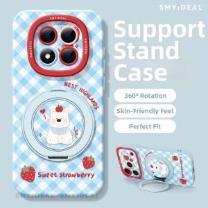 Smyideal | Magnetic Rotation Stand Phone Case Silicone