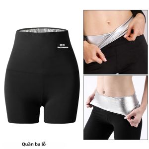 Quần Legging Thể Thao Nữ Cạp Cao Nhanh Khô Chống Lộ Khi Ngồi Xổm Ôm Sát Dùng Cho Tập Luyện Phòng Gym Đạp Xe