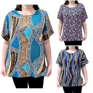 Women Blouse Short Sleeve Free Size