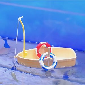 Miniature Fishing Boat Kid Toys Speed Boat Ship Toys Fishing Boat Model Micro LandscapediyOrnaments