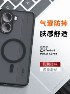Transparent Shockproof Xiaomi Redmi Turbo 4 3/Poco X7Pro/F6 F7 Ultra Phone Case Anti-Fingerprint Full Cover Protective Cover