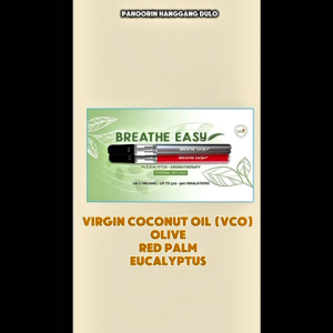 Breathe Easy Aromatherapy 1% Eucalyptus Personal diffuser COMBO (Initial 2ml from the kit + 10ml refill bottle)