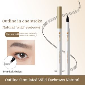 Makeup Holding Stereo Quad Water Eyebrow Pencil Stereo Eyebrow Pencil Fluid Stereo Quad Makeup