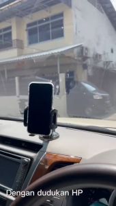 Dudukan Hp Mobil Holder Handphone Mobil Dashboard Universal Tempel Kaca dan Dashboard