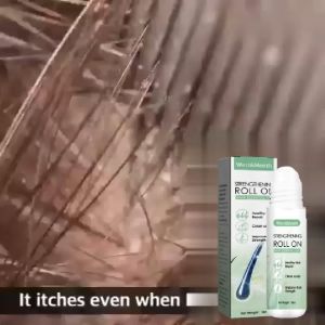 WEST&MONTH Strengthening Roll On Hair Essential Oil Ball Dense Hair Essential Oil Hair Growth Oil Hair Regrowth Product Nourishing Damaged Dry Repair Scalp Serum18ml