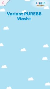 Pure Baby Wash 230ml PureBB Premium Care / Sabun Mandi Cair Bayi Hypoallergenic No SLS